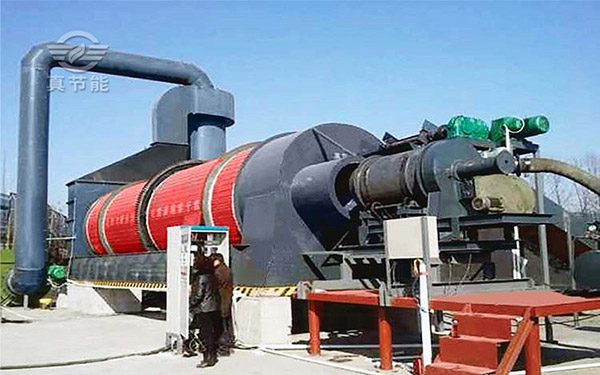 新型酒糟烘干機干燥現(xiàn)場